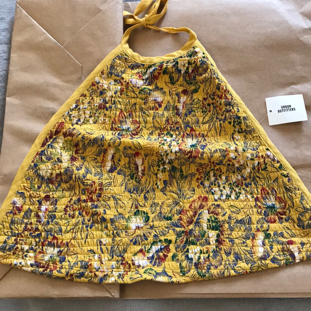 Yellow Halter Top